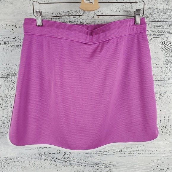Izod Women Golf Mesh Adjustable Tie Waist Outdoor Sport Activewear Skort Sz L - Picture 6 of 10